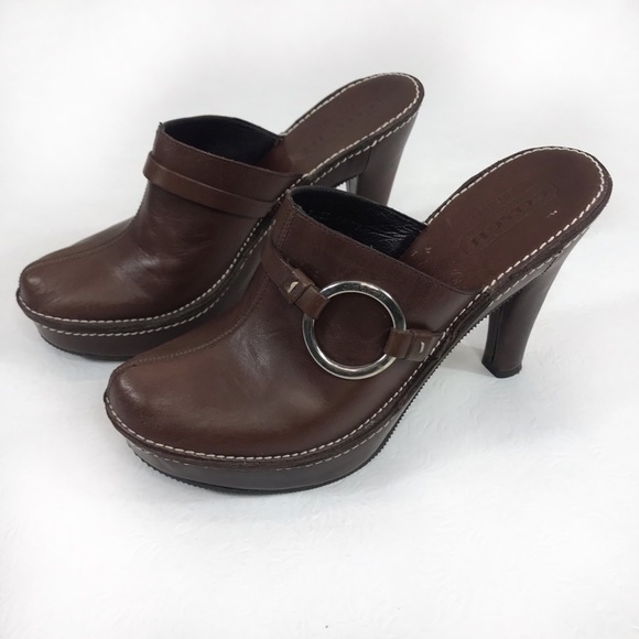 Coach Shoes Coach Clog Heels Poshmark